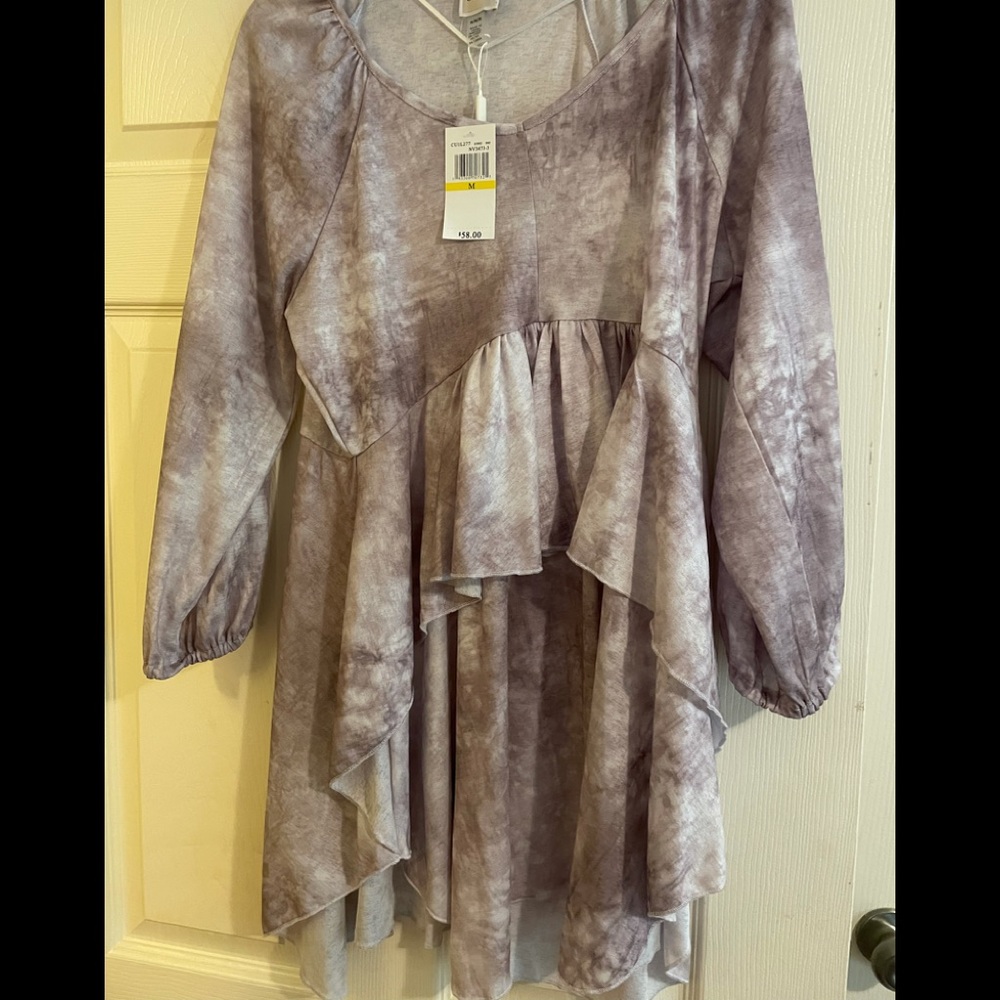 Trendy tie dye dress